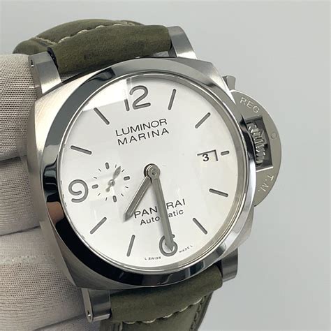 panerai 184|Panerai white dial.